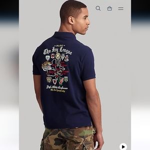 New Ivy League POLO Ralph LaurenCustom Slim Fit Mesh Polo *Limited Edition* NWT